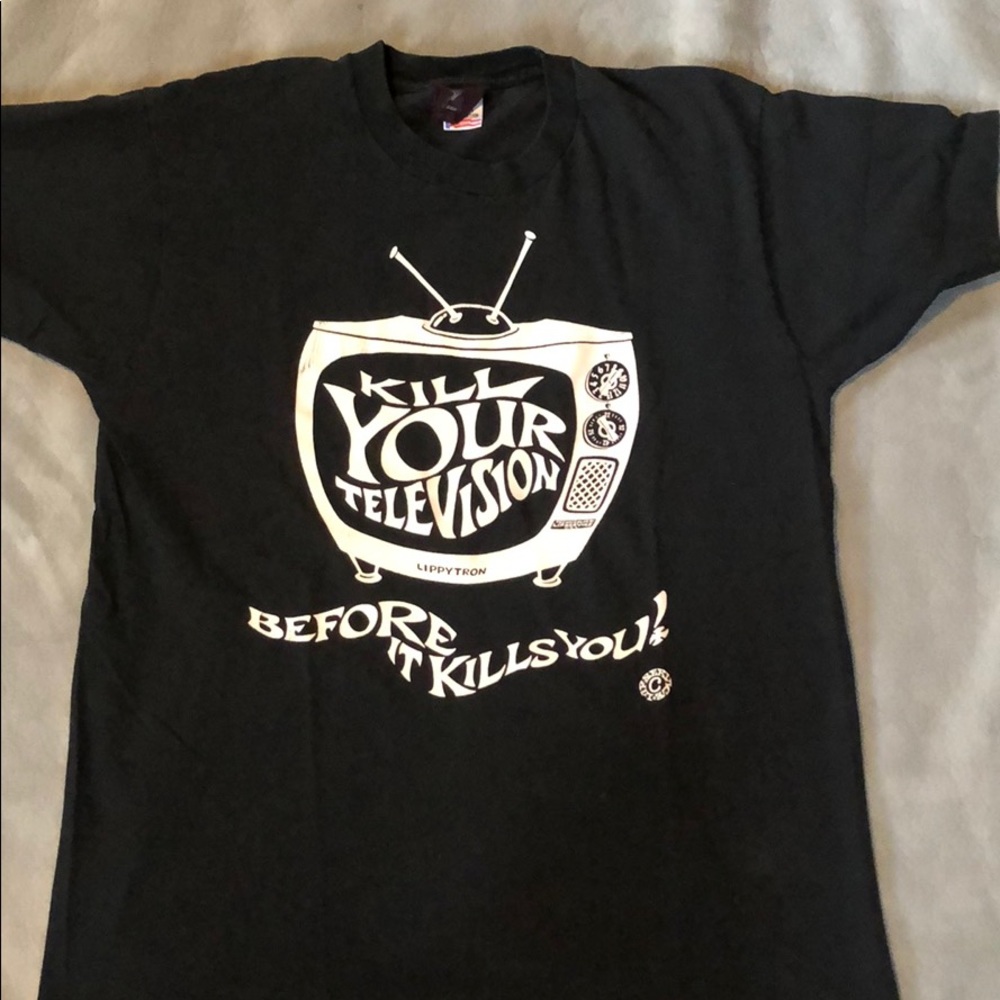 Vintage Lip Service Kill Your Television tee